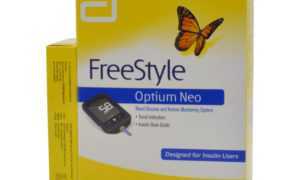 FreeStyle Optium Neo особенности глюкометра