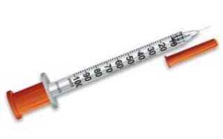 Инсулиновые шприцы u-40 и u-100