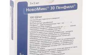 Инсулин Новомикс как его применять при диабете