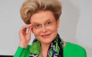 Елена Малышева о сахарном диабете