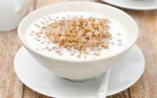 Лечение диабета гречкой с кефиром