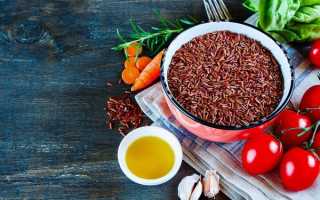 Свойства, польза и вред красного риса