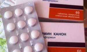 Метформин Канон таблетки от сахарного диабета
