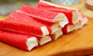 Употребление крабовых палочек при панкреатите