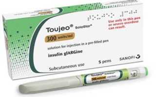 Инструкция к инсулину Туджео и аналогов с ценами и отзывами эндокринологов
