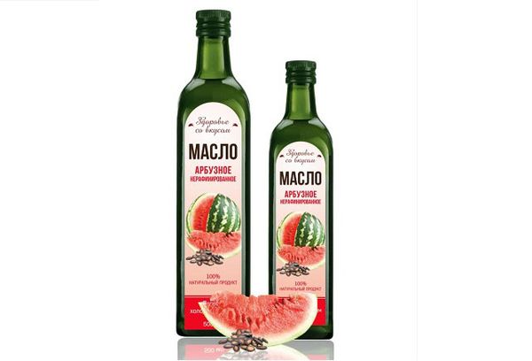 Арбузное масло в бутылках