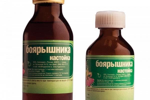 Настойка боярышника