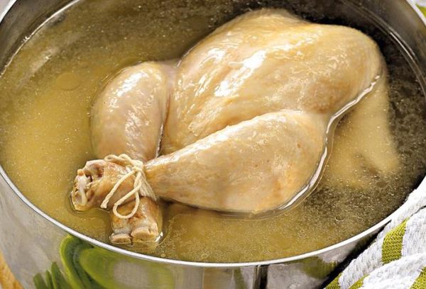 Вареная курица