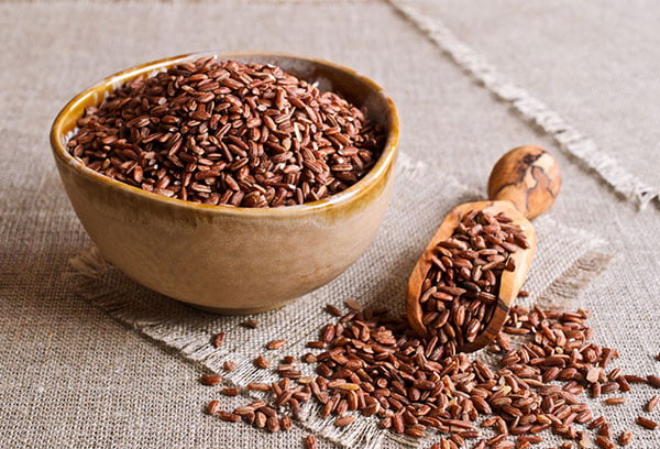 Пиала с бурым рисом