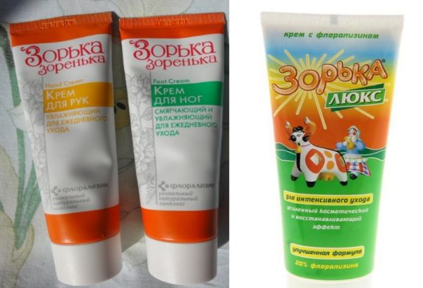 Крем для рук и ног Зорька