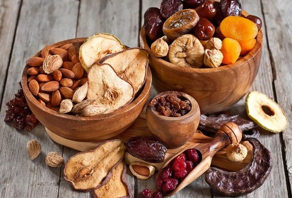 Виды сухофруктов