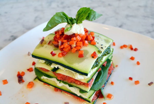 Сыроедческая лазанья