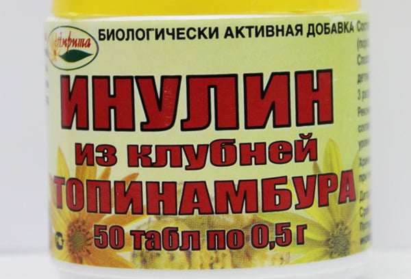 Инулин из клубней топинамбура