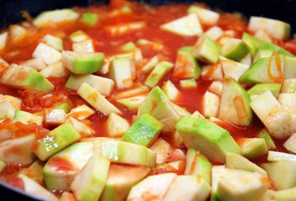 Приготовление кабачковой икры