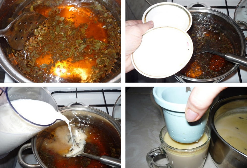 заваривание калмыцкого чая