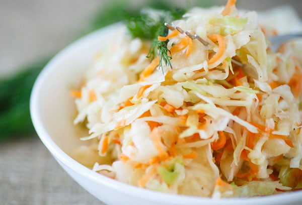 Салат из капусты и моркови