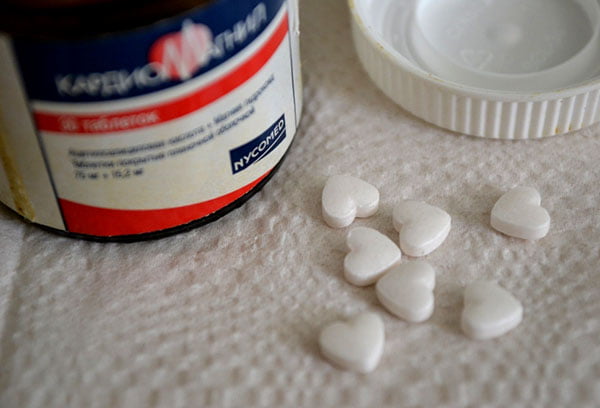 Таблетки "Кардиомагнил"