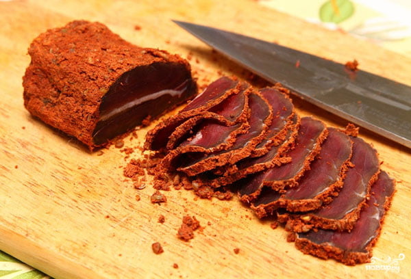 Бастурма из конины