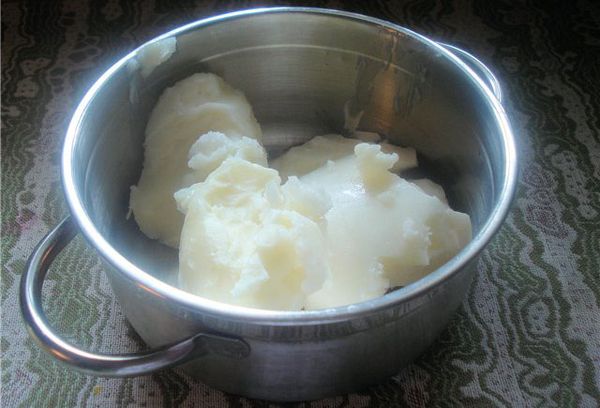 плавленный жир козий