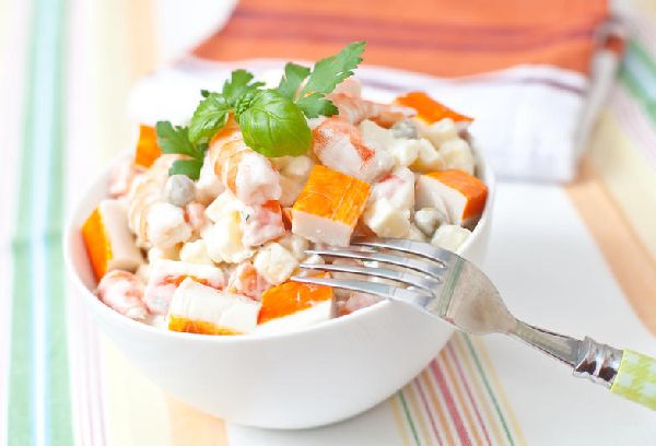 крабовый салат