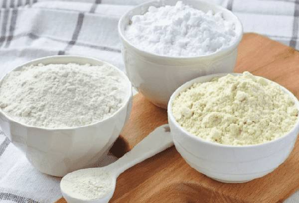 крахмал из разных продуктов