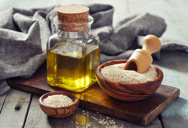 Бутылочка с кунжутным маслом