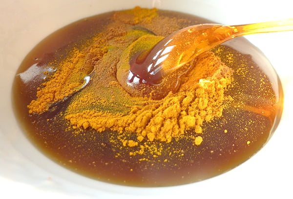 Куркума с медом