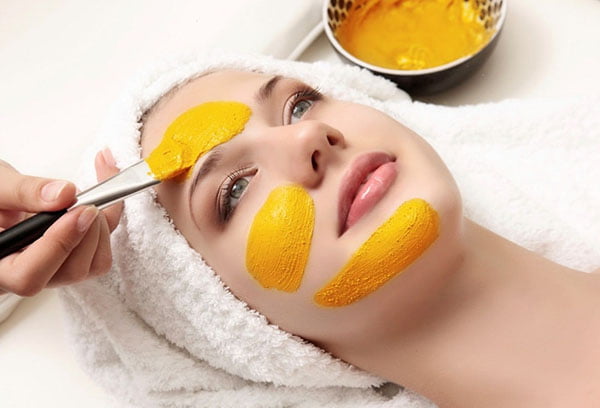 Маска для лица из куркумы