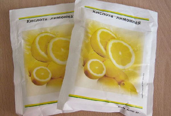 кислота лимонная в пачках