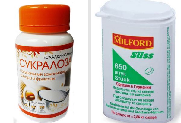 Сукралоза и Цикламат