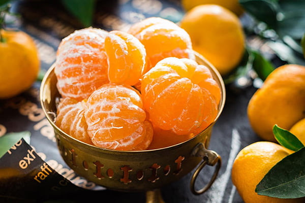Очищенные мандарины