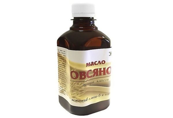 Бутылка с маслом