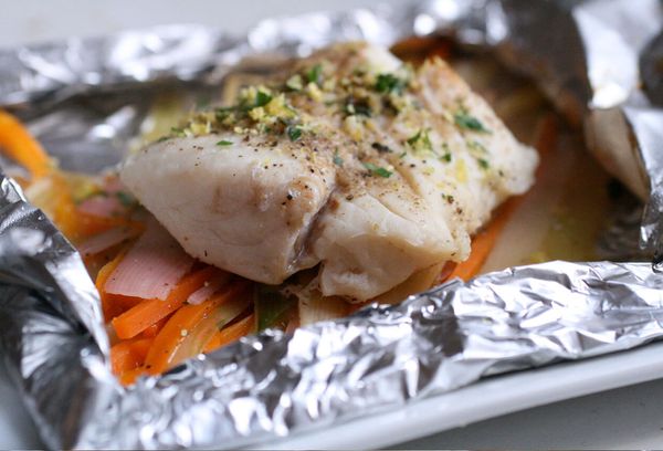 Морской заяц, запеченный в духовке