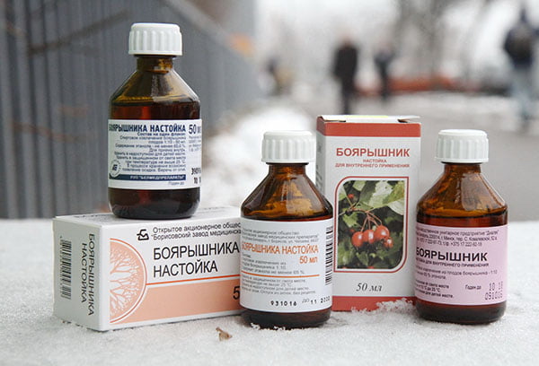 Спиртовая настойка боярышника