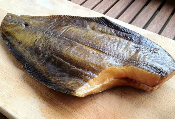 копченая рыба палтус