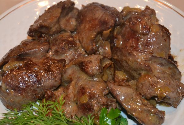варенная печень индейки