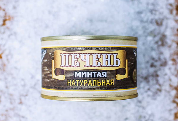 Натуральная печень минтая