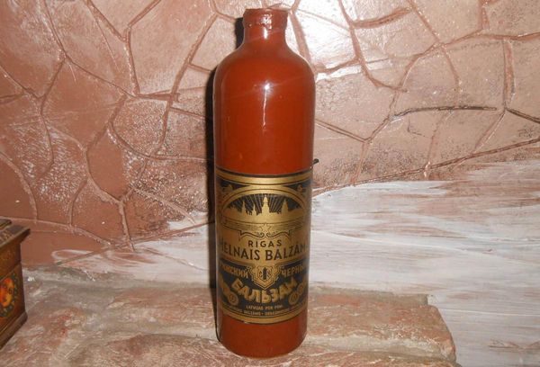 Рижский бальзам сливочный черный