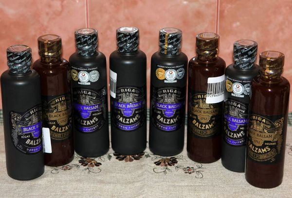 Бальзам Рижский Черный со вкусом черной смородины