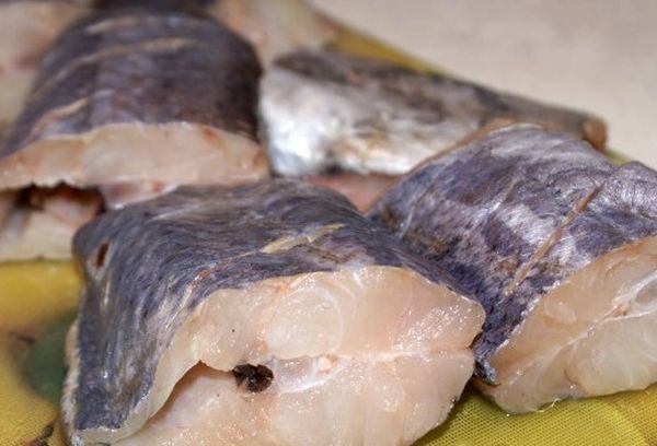 куски рыбы