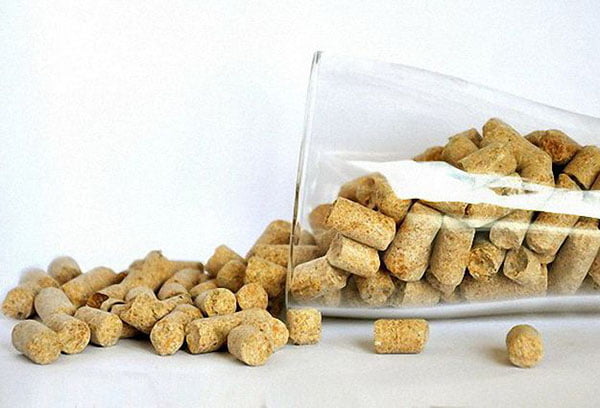 Спрессованные ржаные отруби