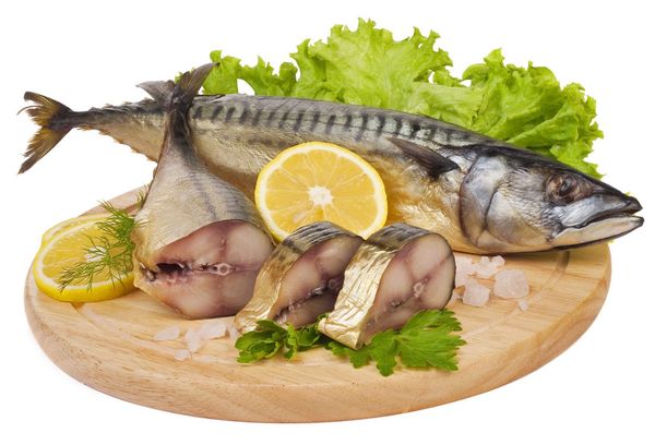 копченая рыба скумбрия
