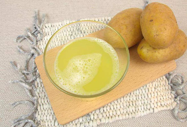 Сок из молодого картофеля