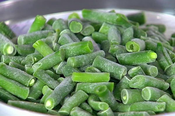 Замороженная стручковая фасоль