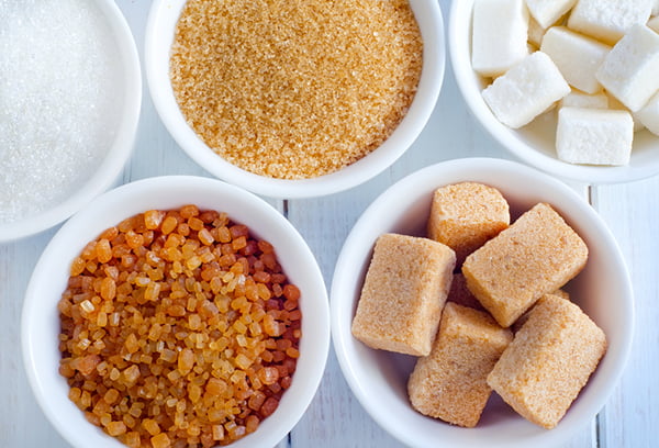 Виды тростникового сахара