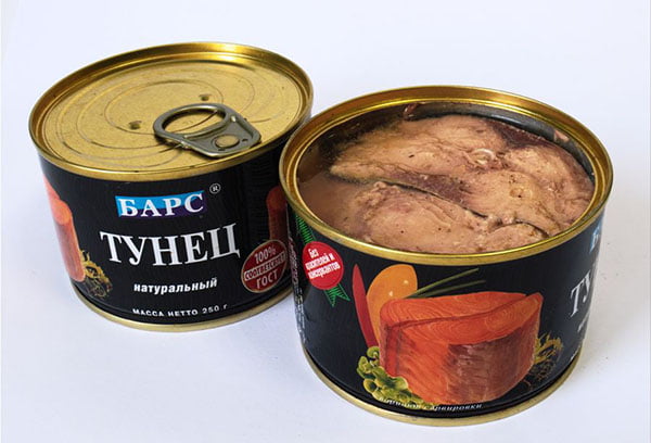 Тунец в консервах