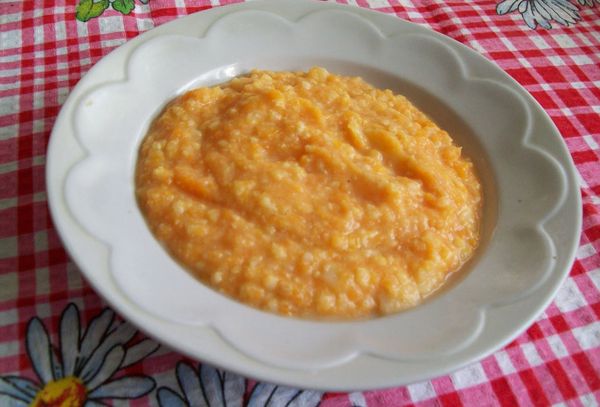 Ароматная тыквенная каша