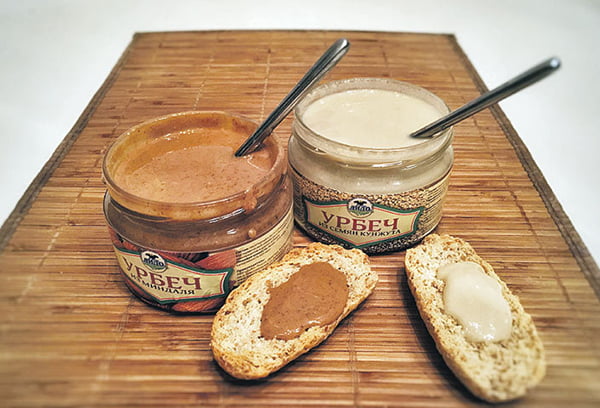 Бутерброды с урбечем