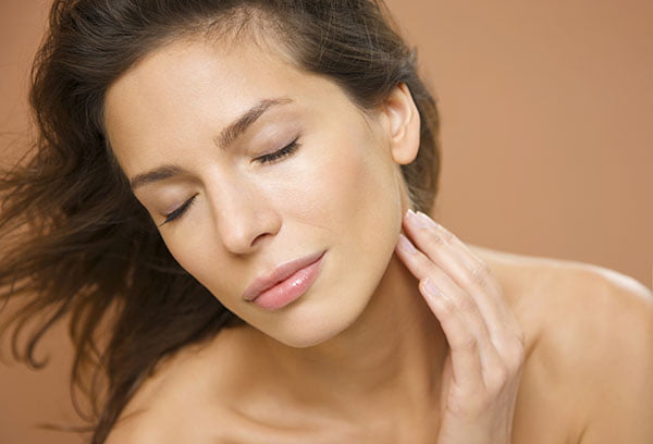 Красивая кожа у женщины