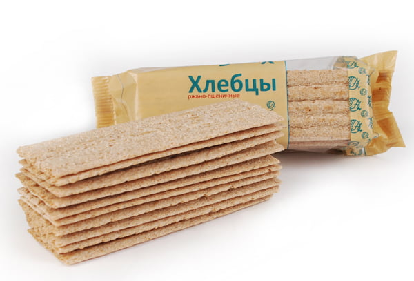 Хлебцы ржано-пшеничные